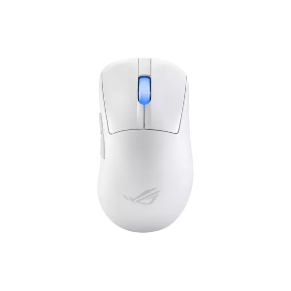 ASUS Mouse ROG Keris II Ace, RGB, USB-A/WL/BT, white