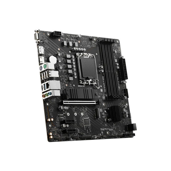 MSI Motherboard PRO B760M-P DDR4 s1700 B760 4xDDR4 M.2 HDMI DP D-Sub mATX