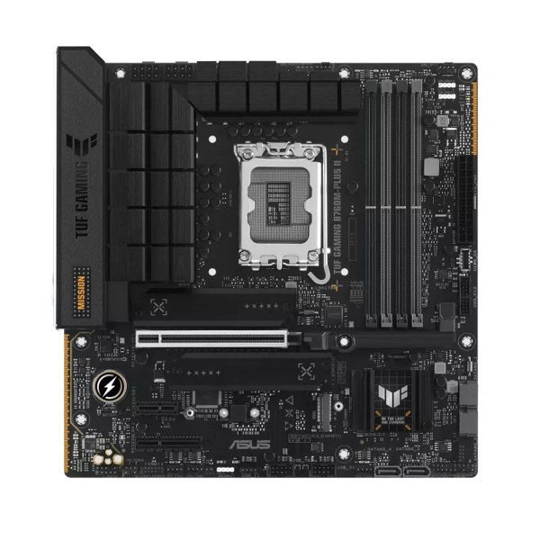 ASUS Motherboard TUF GAMING B760M-PLUS II s1700 B760 4xDDR5 M.2 HDMI DP mATX