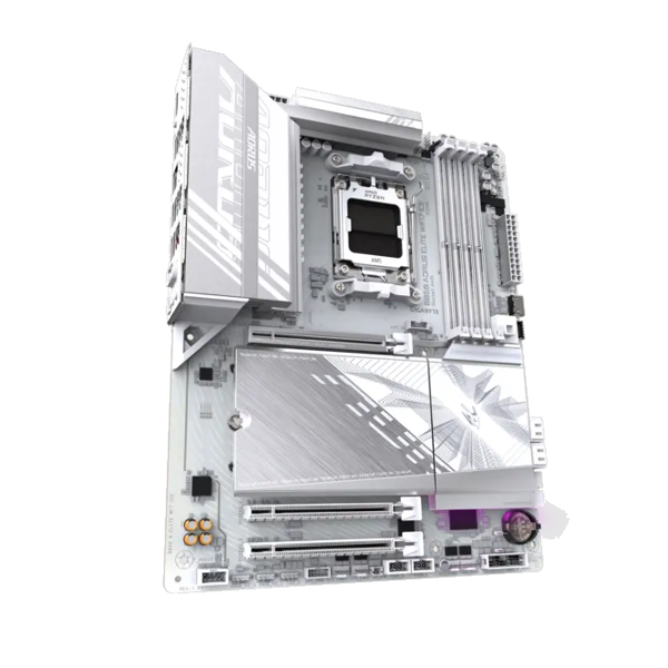 GIGABYTE Motherboard B850 A ELITE WF7 ICE sAM5 B850 4xDDR5 M.2 Wi-Fi BT DP Type-C ATX білий