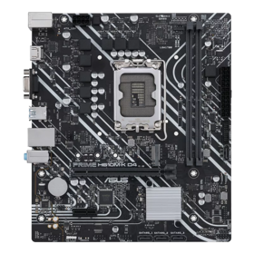 ASUS Motherboard PRIME H610M-K D4 ARGB s1700 H610 2xDDR4 M.2 HDMI D-Sub mATX ARGB