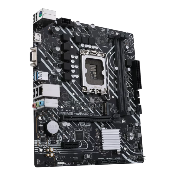 ASUS Motherboard PRIME H610M-K D4 ARGB s1700 H610 2xDDR4 M.2 HDMI D-Sub mATX ARGB
