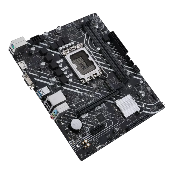 ASUS Motherboard PRIME H610M-K D4 ARGB s1700 H610 2xDDR4 M.2 HDMI D-Sub mATX ARGB
