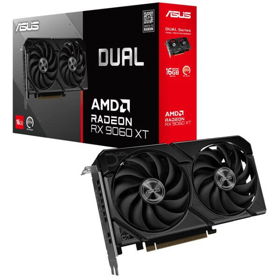 ASUS Radeon RX 9060 XT 16GB GDDR6 OC DUAL-RX9060XT-16G