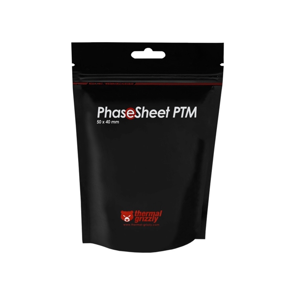 Thermal Grizzly PhaseSheet PTM - 50x 40x0,2mm TG-PS-50-40