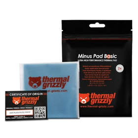 Thermalgrizzly TG Minus Pad Basic - 100x100x1,0mm 2 pcs TG-MP-B-100-100-10-2