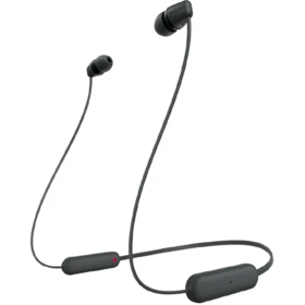 Wireless Headphone/ Sony/ Sony WI-C100 Wireless In-Ear Earphones Black (WIC100B.E)