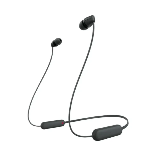 Wireless Headphone/ Sony/ Sony WI-C100 Wireless In-Ear Earphones Black (WIC100B.E)