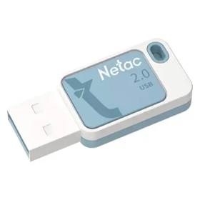 NT03UA31N-032G-20BL ფლეშ მეხსიერება, UA31, NETAC, 32GB USB2.0 ცისფერი.