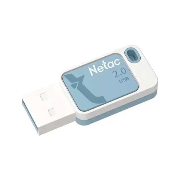 NT03UA31N-032G-20BL ფლეშ მეხსიერება, UA31, NETAC, 32GB USB2.0 ცისფერი.