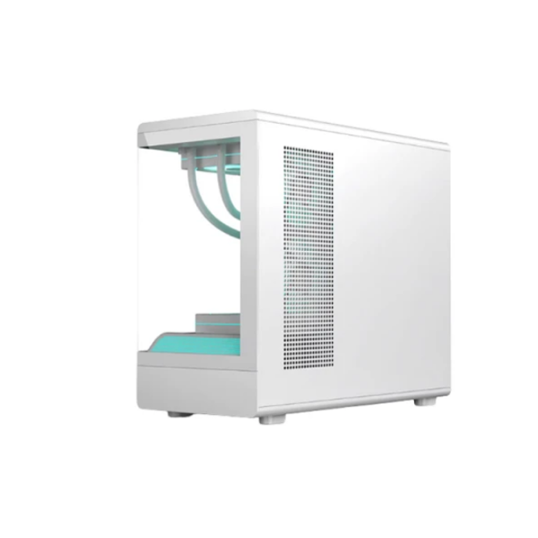 ქეისი: Golden Field Lantau Lite 360 6x120mm ARGB Fans Mid Tower White