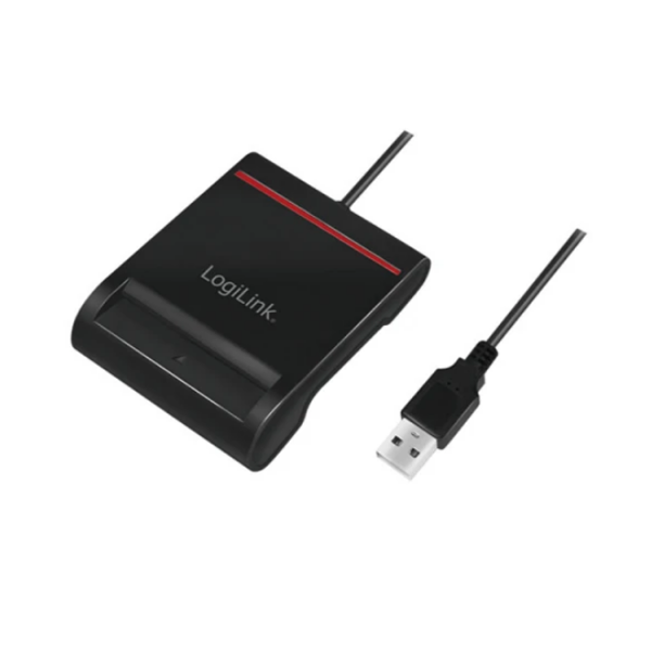 ბარათის წამკითხველი: Logilink CR0047 USB 2.0 Smart ID Cardreader