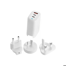 GP.ADT11.011 Acer GaN 65W, three-port Charger, 2 x typeC and 1 x typeA, EU and UK plug