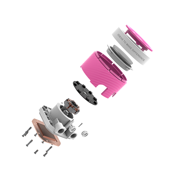 პროცესორის ქულერი - ID COOLING - FX360 INF PINK