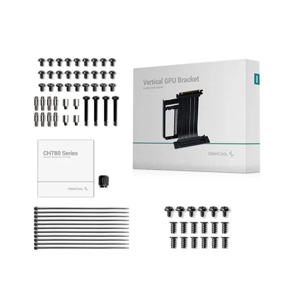 ქეისი, CH780 WH, DEEPCOOL, E-ATX, USB3.0×2、თეთრი. R-CH780-WHADE41-G-1