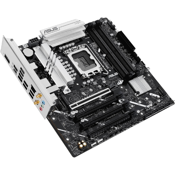 ASUS Motherboard B860M MAX GAMING AX s1851 B860 4xDDR5 M.2 DP USB Type-C Wi-Fi BT mATX