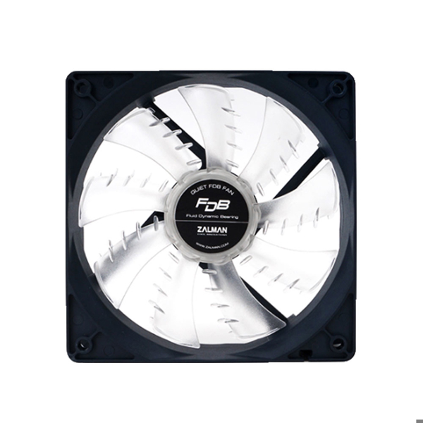 Zalman Case Fan ZM-F3 FDB SF, 120mm, 1200rpm, 3 pin, 20-23dBa, black