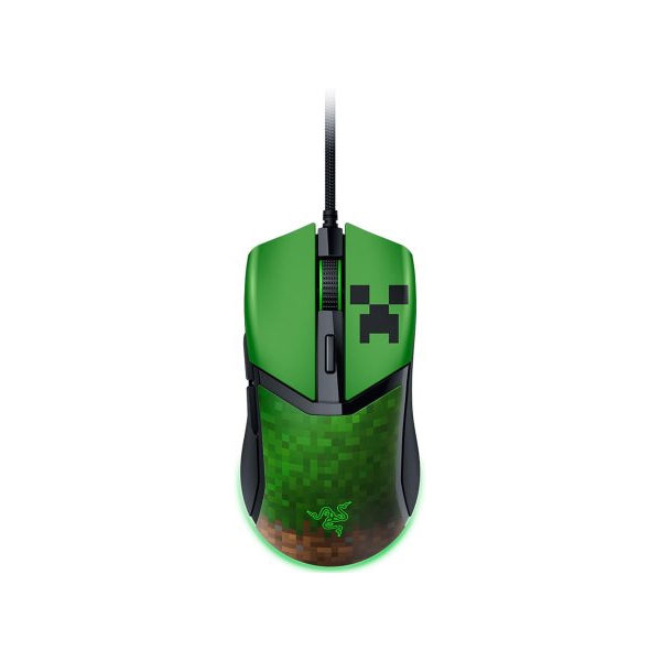 Razer Mouse Cobra, RGB, USB-A, Minecraft Ed.