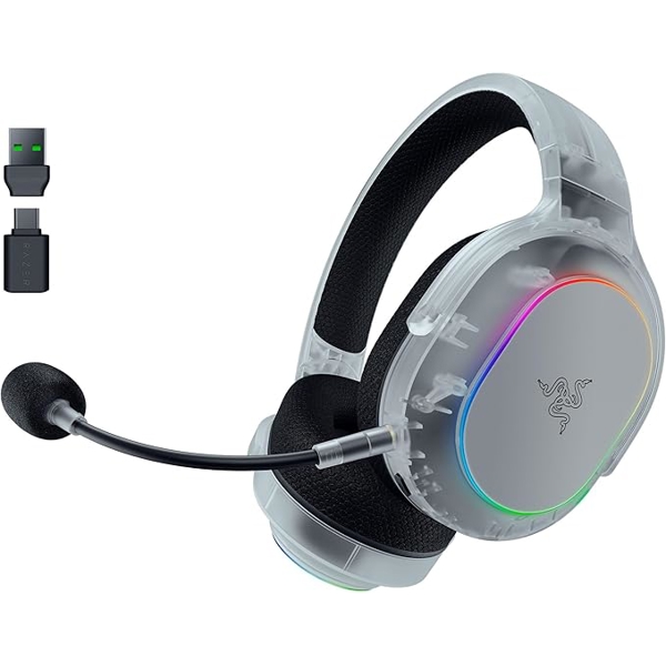 Razer Gaming Headset Barracuda X Chroma, BT/WL, RGB, Phantom White Ed.