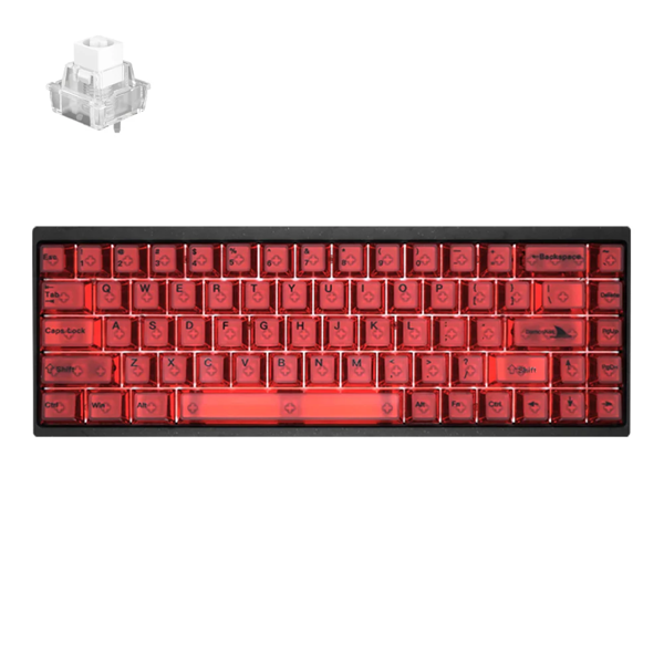Darmoshark KT68 MAX Wired Magnetic Switch High-speed USB 2.0 8K RGB gaming Keyboard With CNC Aluminum alloy bottom