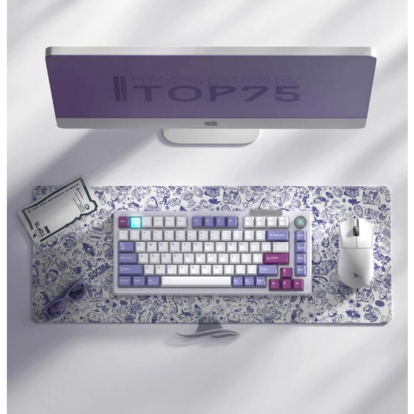 Darmoshark TOP75 Trio-mode Kailh Mechanical Switch White