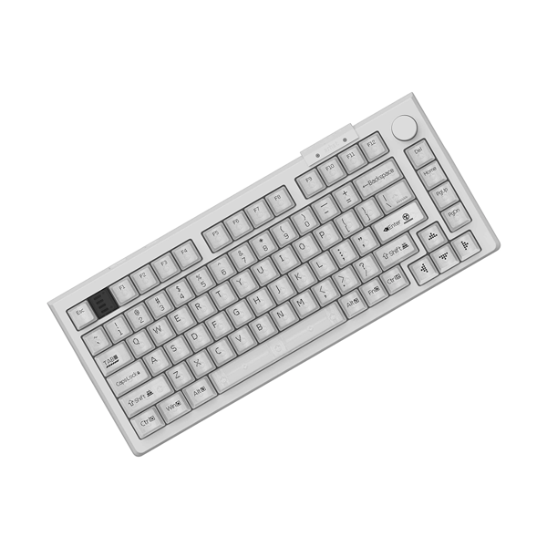 Darmoshark TOP75 Wired Magnetic RGB gaming Keyboard White