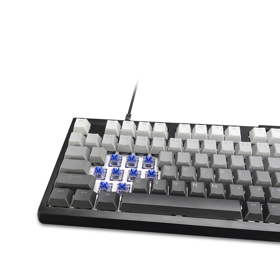 Darmoshark TOP98 Wired Linear optical switch RGB Gaming Keyboard Black