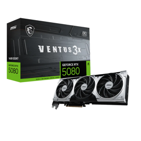 912-V531-297 MSI GeForce RTX 5080 16G VENTUS 3X OC PLUS