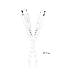 Jokade JA043 TIANJIAN smart charging data cable (Type-C to Type-C) white