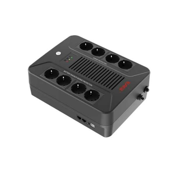 უწყვეტი კვების წყარო: EAST EA2100 Plus 1000VA/600W with 1x9Ah battery Line Interactive UPS LED