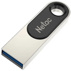 ფლეშ მეხსიერება, U278N, NETAC, 64GB USB3.0  ალუმინი. NT03U278N-064G-32PN