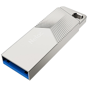 ფლეშ მეხსიერება, UM1, NETAC, 64GB  USB3.2 მეტალი. NT03UM1N-064G-32PN
