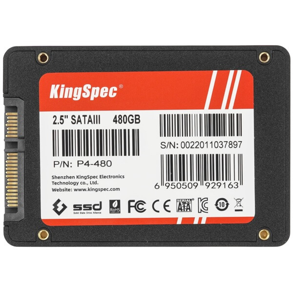 kingspec 480gb ssd sata 3.0 6gb/s მყარი დისკი