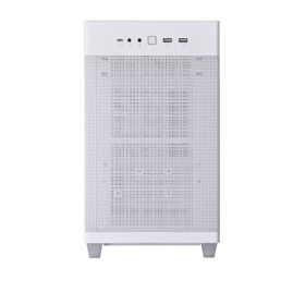 ASUS Prime AP201 Tempered Glas, без БП, 2xUSB3.2, 1xUSB Type-C, Tempered Glass side, mATX, White