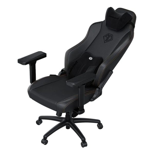 AndaSeat Chair Phantom 3, PVC leather, 1D-Armrests,- black