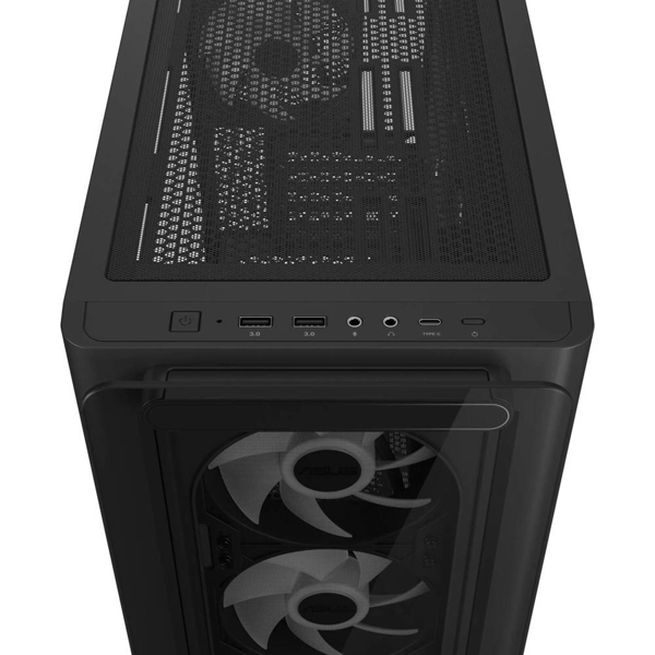 ASUS A23 PLUS TG/ARGB FANS/BLK