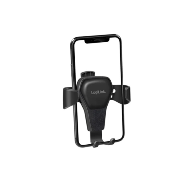 სმარტფონის სამაგრი: Logilink AA0164 Smartphone holder for air vents 4-6.5" smartphones Black