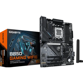 GIGABYTE Motherboard B850 GAMING WF6 sAM5 B850 4xDDR5 M.2 Wi-Fi BT HDMI DP ATX