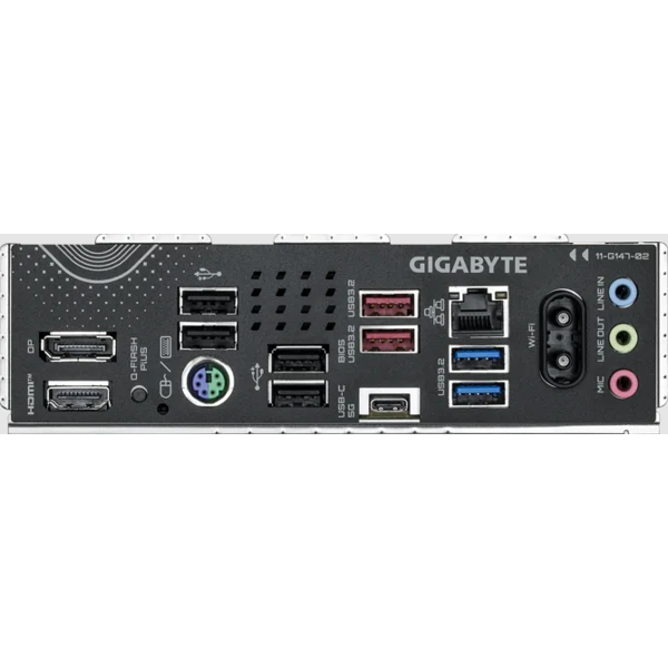 GIGABYTE Motherboard B850 GAMING WF6 sAM5 B850 4xDDR5 M.2 Wi-Fi BT HDMI DP ATX