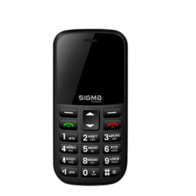 SIGMA MOBILE Comfort 50 CF115 'Easy'' Black