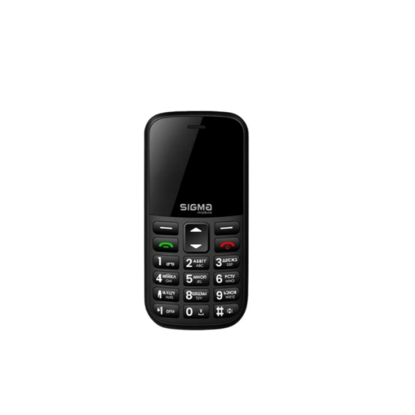 SIGMA MOBILE Comfort 50 CF115 'Easy'' Black