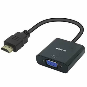CABLETIME CT-AV582-VGAH-0.15 VGA to HDMI Adapter