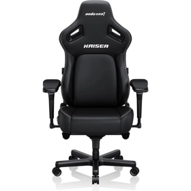 AndaSeat Chair Kaiser 4 V2 XL, PVC leather, 6D-Armrests, black
