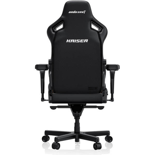 AndaSeat Chair Kaiser 4 V2 XL, PVC leather, 6D-Armrests, black