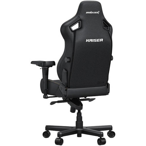AndaSeat Chair Kaiser 4 V2 XL, PVC leather, 6D-Armrests, black