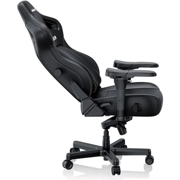 AndaSeat Chair Kaiser 4 V2 XL, PVC leather, 6D-Armrests, black