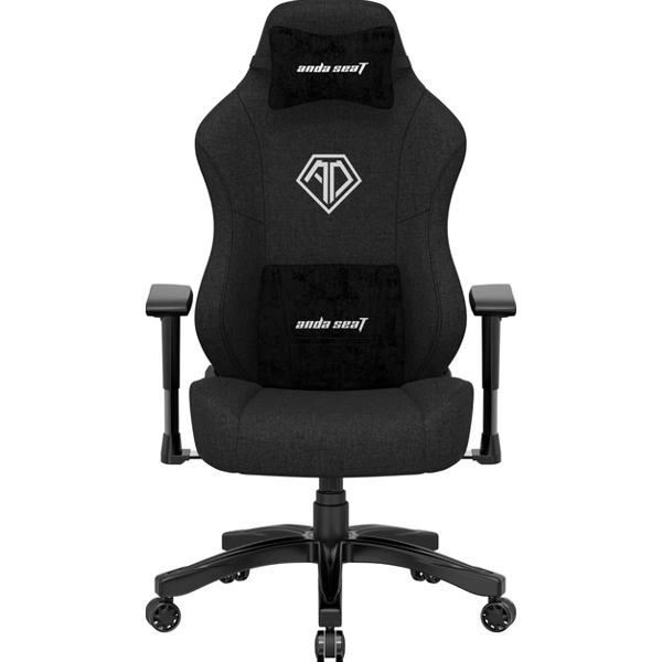 AndaSeat Chair Phantom 3, linen fabric, 1D-Armrests, black