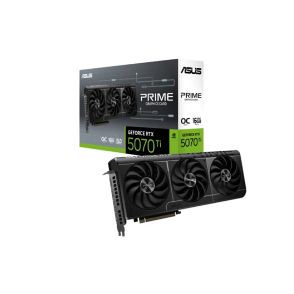 ASUS Graphic Card GeForce RTX 5070 TI 16GB GDDR7 OC PRIME-RTX5070TI-O16G