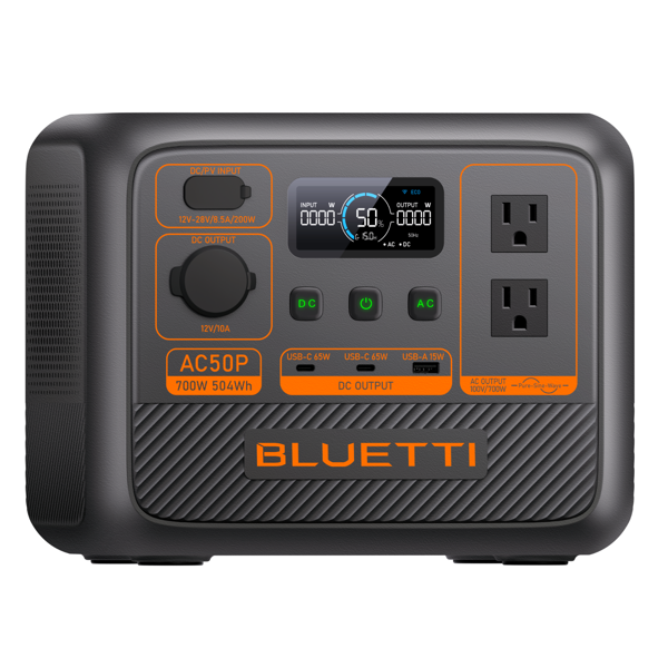 AC50P/GE Bluetti AC50P Portable Power Station | 700W 504Wh