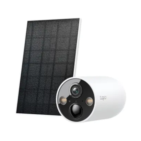კამერა, Tapo C425 KIT, TP-Link, 2K გაფართოების  გარე გამოყენების მზის ენერგიაზე მომუშავე  ღამის ხედვით .